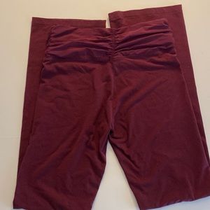 Victoria’s Secret Sport Wine Flare Leg Pant